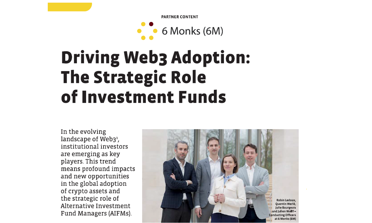 Luxair Inflight Magazine – Driving Web3 Adoption : The Strategic Role of Investment Funds